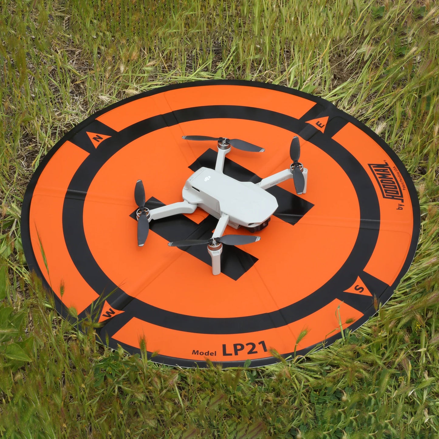 Weighted Drone Landing Pad