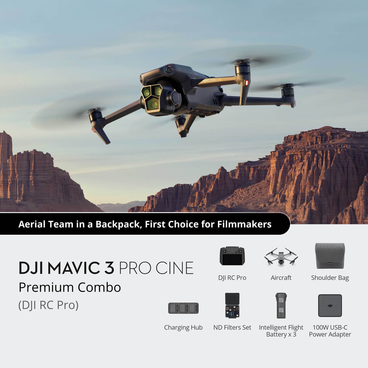 DJI Mavic 3 Pro Cine Premium Combo (DJI RC Pro) – InDro Robotics Store
