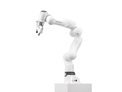 Franka Research 3 force-sensitive robot arm for robotics and AI research