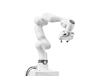 Franka Research 3 force-sensitive robot arm for robotics and AI research